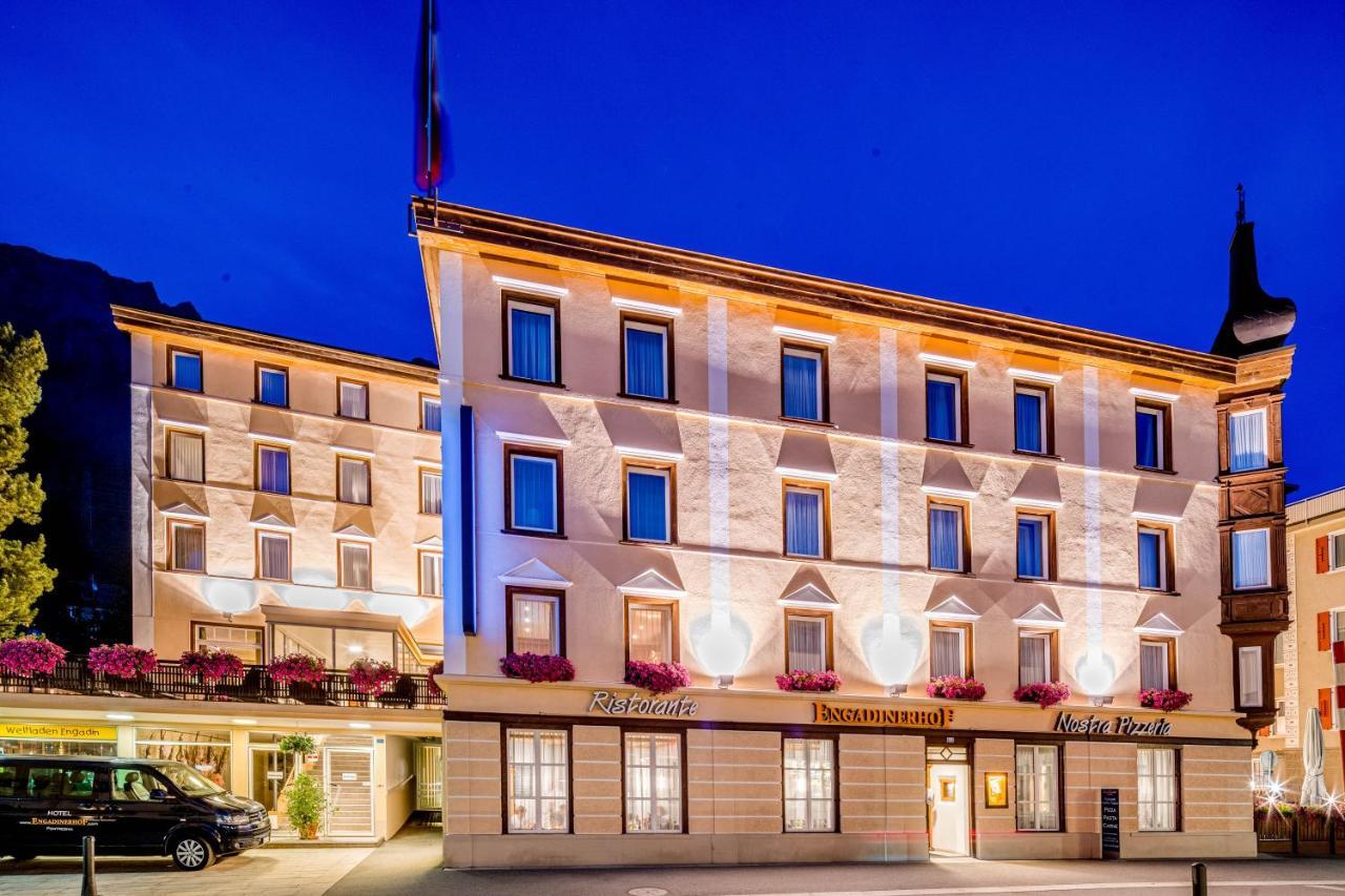 Hotel Engadinerhof Pontresina Exterior foto